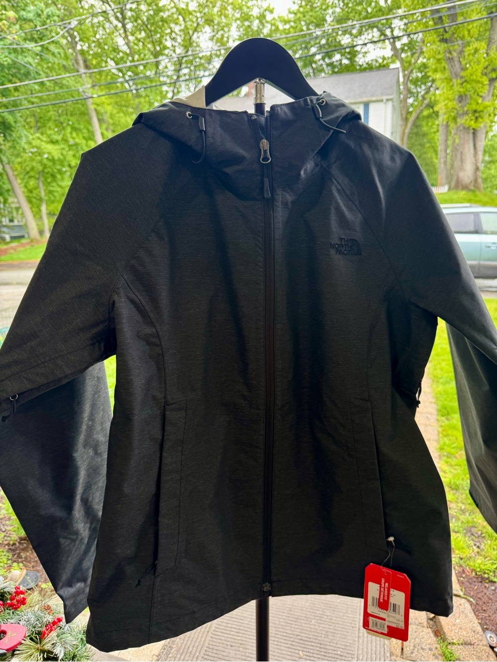 The North Face Women's Black Hooded Ski Jacket